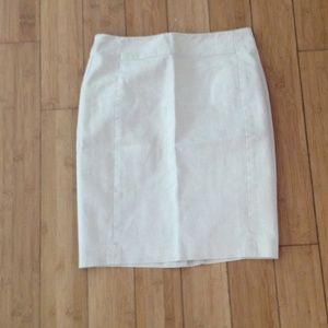 Loft Khaki Pencil Skirt